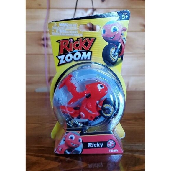 RICKY ZOOM - RICKY 3" Motor Bike Figure Toy Tomy - Picture 1 of 10